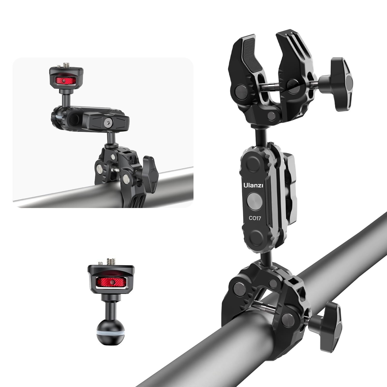 アクセサリー SUPER ECHO Z MEC-33000 Amazon.com : ULANZI Super Clamp Double Camera Clamp with 1/4